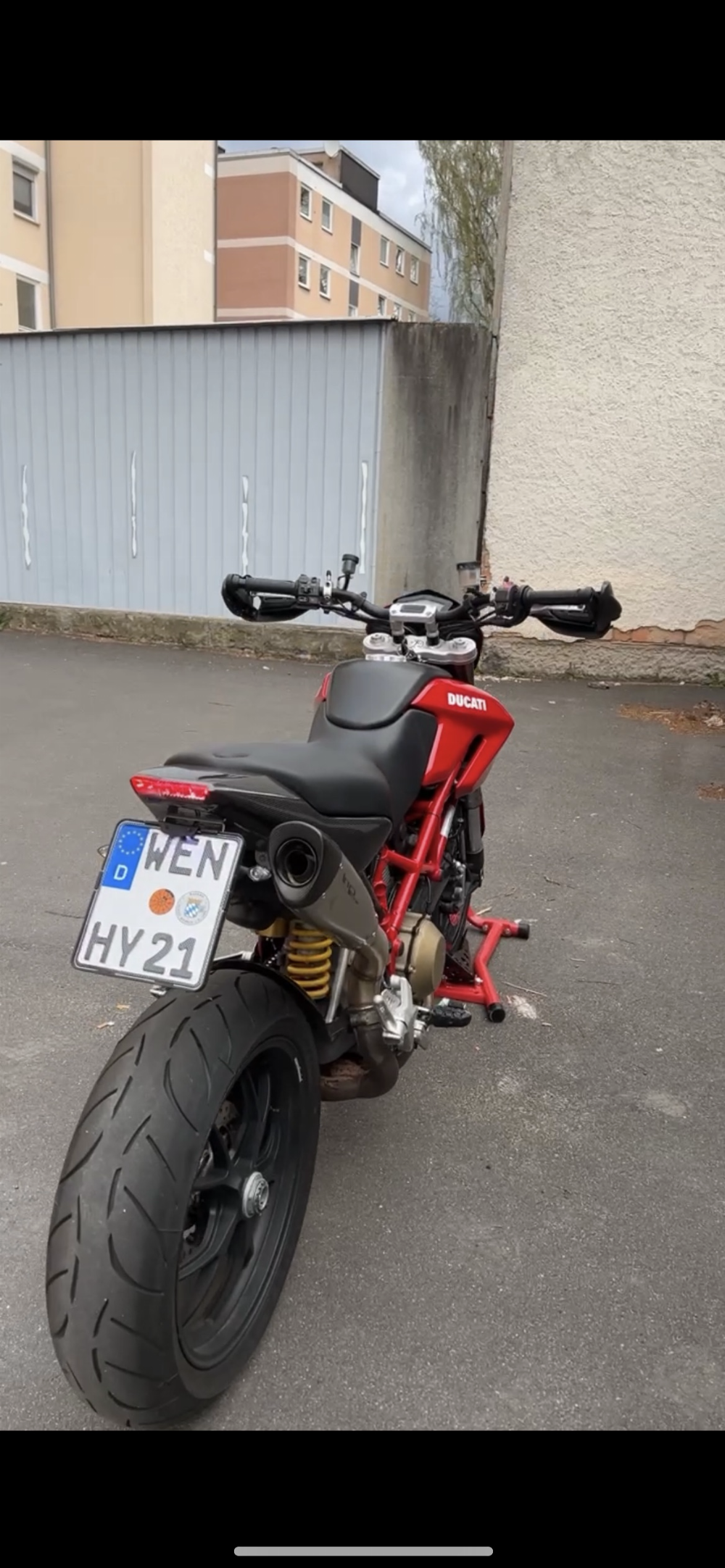 Motorrad verkaufen Ducati Hypermotard 1100 Ankauf